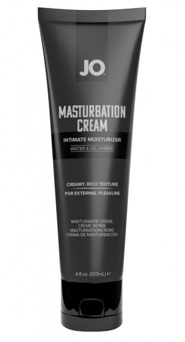 Мужской крем для мастурбации на гибридной основе Masturbation Cream - 120 мл. - System JO - купить с доставкой в Абакане