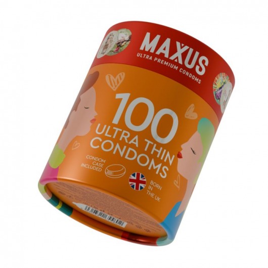 Ультратонкие презервативы Maxus Ultra Thin - 100 шт. - Maxus - купить с доставкой в Абакане