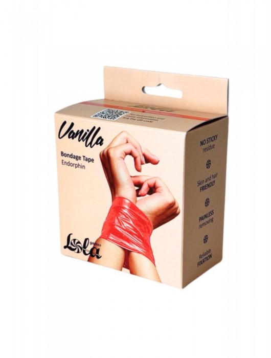 Красная бондажная лента Endorphin - Lola Games - купить с доставкой в Абакане
