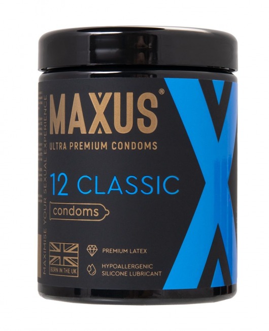 Классические презервативы MAXUS Classic - 12 шт. - Maxus - купить с доставкой в Абакане