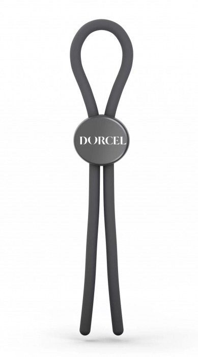 Серое эрекционное лассо на пенис Mr Dorcel - Dorcel - в Абакане купить с доставкой