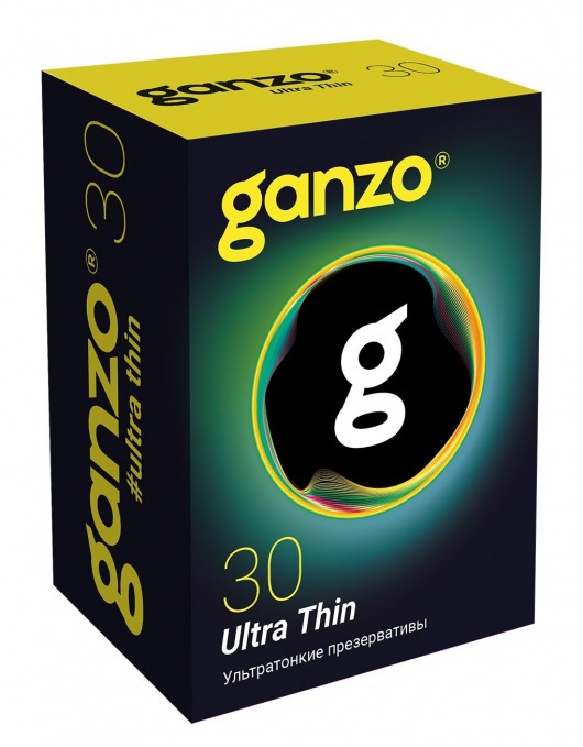 Супертонкие презервативы Ganzo Ultra thin - 30 шт. - Ganzo - купить с доставкой в Абакане