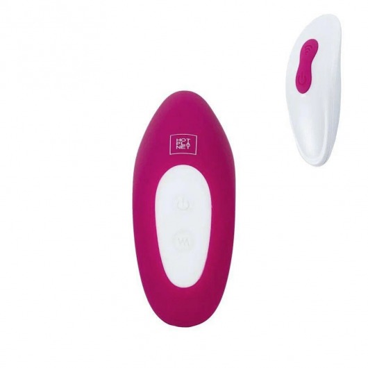 Бордовый вибратор для точки G с вакуум-волновой стимуляцией клитора Venus - HOT planet