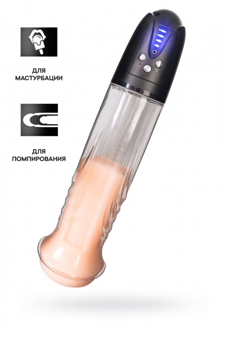 Автоматическая помпа для пениса Thorin - Sexus - в Абакане купить с доставкой