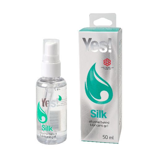 Силиконовая гипоаллергенная вагинальная смазка Yes Silk - 50 мл. - Sitabella - купить с доставкой в Абакане