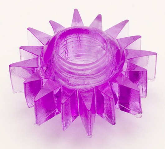 Фиолетовое эрекционное кольцо - Toyfa Basic - в Абакане купить с доставкой