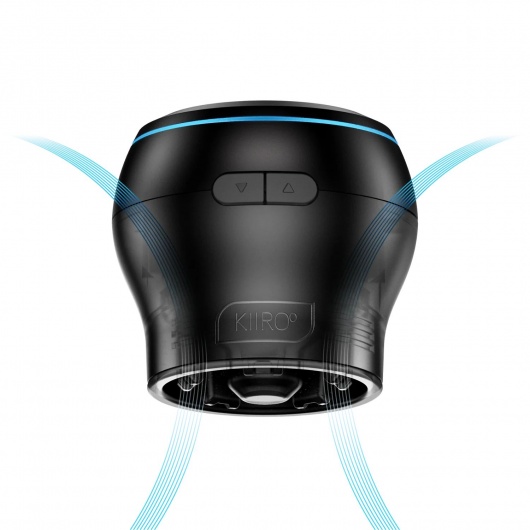 Мастурбатор-ротик с интерактивной насадкой PowerBlow   FeelVictoria Mouth - Kiiroo - в Абакане купить с доставкой