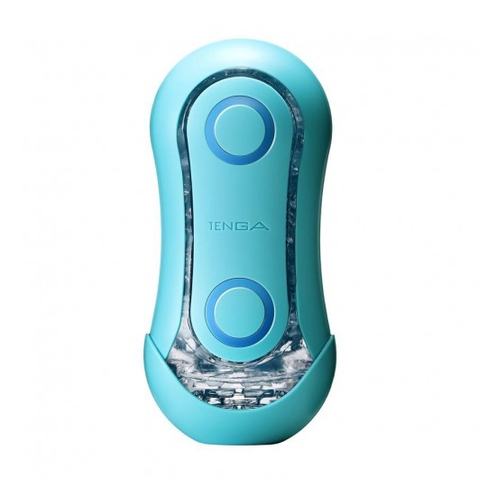 Голубой мастурбатор Tenga Flip ORB Ocean - Tenga - в Абакане купить с доставкой