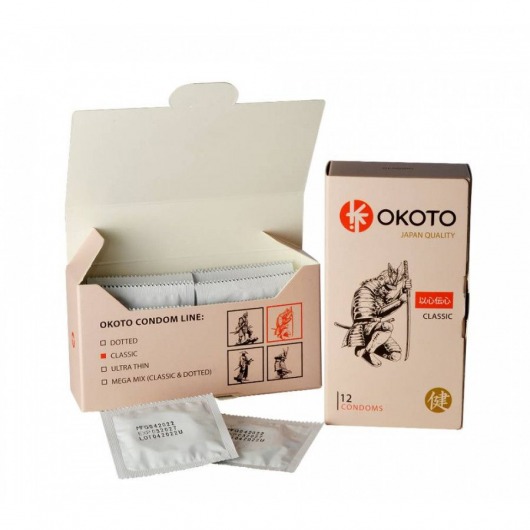 Презервативы OKOTO Classic - 12 шт. - Sitabella - купить с доставкой в Абакане