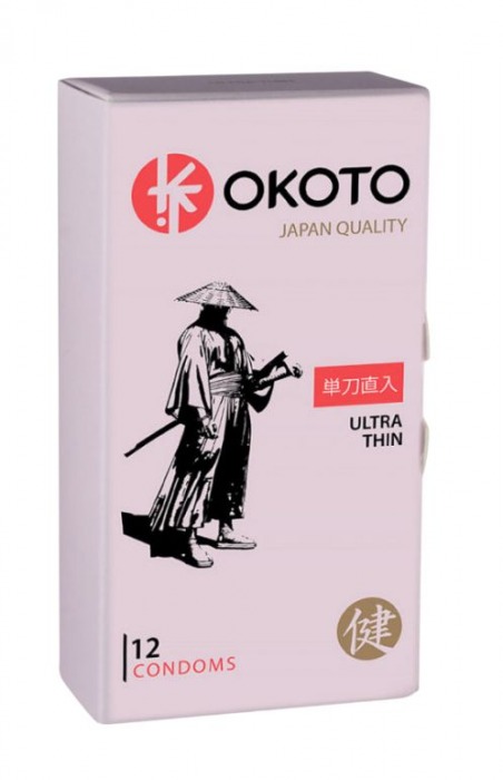 Тонкие презервативы OKOTO Ultra Thin - 12 шт. - Sitabella - купить с доставкой в Абакане