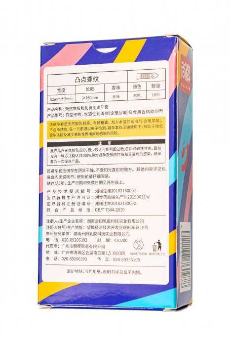 Презервативы с точками и ребрами Elasun Ribbed and Dotted - 10 шт. - Elasun - купить с доставкой в Абакане