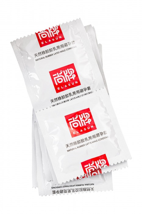 Презервативы с точками и ребрами Elasun Ribbed and Dotted - 10 шт. - Elasun - купить с доставкой в Абакане