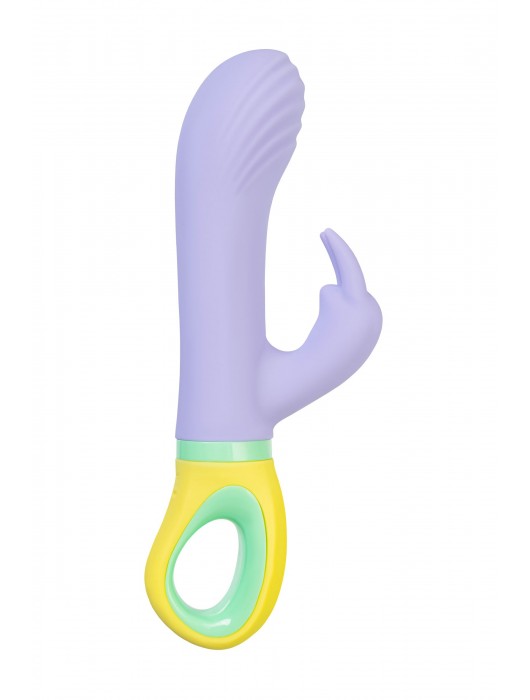 Сиреневый вибратор-кролик Wisteria - 18,5 см. - ToyFa