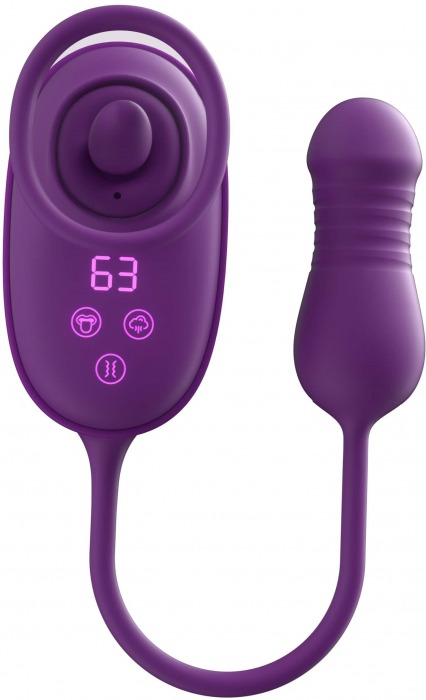 Фиолетовый женский стимулятор Nebula Orbit - Amovibe