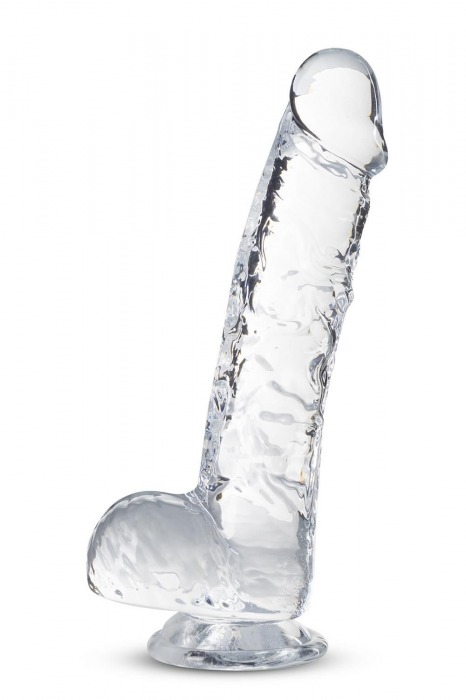 Прозрачный фаллоимитатор 6 Inch Crystalline Dildo - 15,2 см. - Blush Novelties