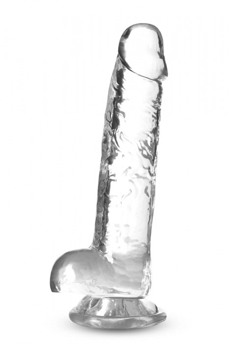 Прозрачный фаллоимитатор 7 Inch Crystalline Dildo - 17,7 см. - Blush Novelties