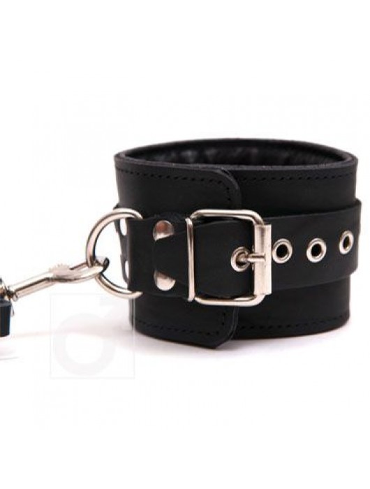 Чёрные кожаные наручи - Подиум - купить с доставкой в Абакане