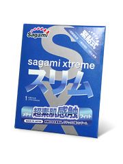 Презерватив Sagami Xtreme FEEL FIT 3D - 1 шт. - Sagami - купить с доставкой в Абакане
