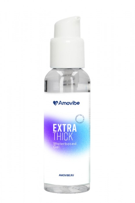 Гель на водной основе Extra Thick - 100 мл. - Amovibe - купить с доставкой в Абакане