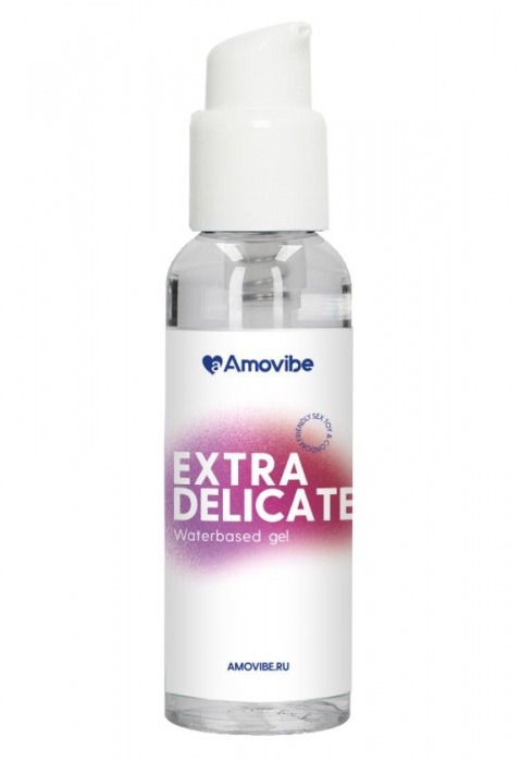 Гель на водной основе Amovibe Extra Delicate - 100 мл. - Amovibe - купить с доставкой в Абакане