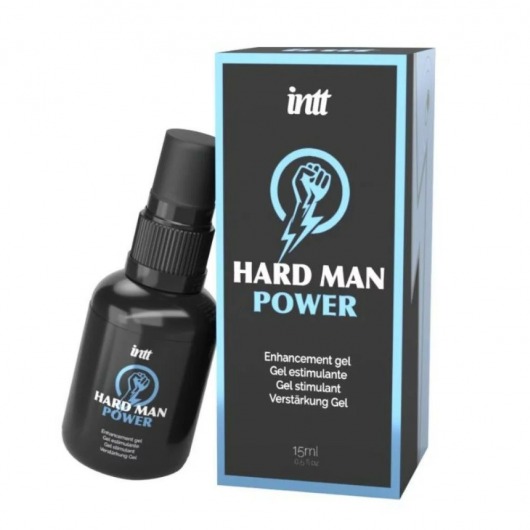 Стимулирующий гель для мужчин Hard Man Power - 15 мл. - INTT - купить с доставкой в Абакане