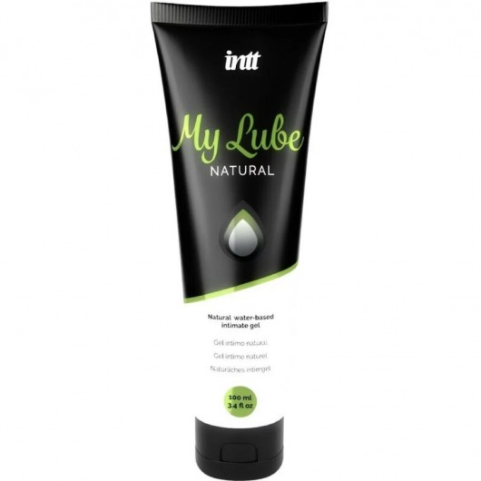 Увлажняющий гель-лубрикант на водной основе  для тела My Lube Natural - 100 мл. - INTT - купить с доставкой в Абакане