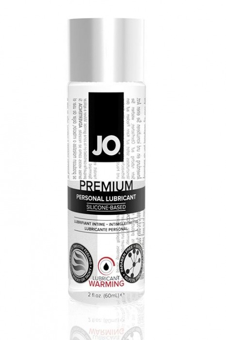 Возбуждающий лубрикант на силиконовой основе JO Personal Premium Lubricant  Warming - 60 мл. - System JO - купить с доставкой в Абакане