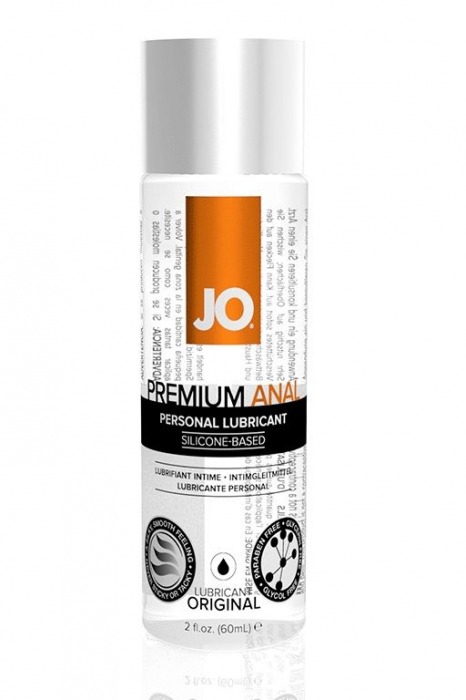 Анальный лубрикант на силиконовой основе JO Anal Premium - 60 мл. - System JO - купить с доставкой в Абакане