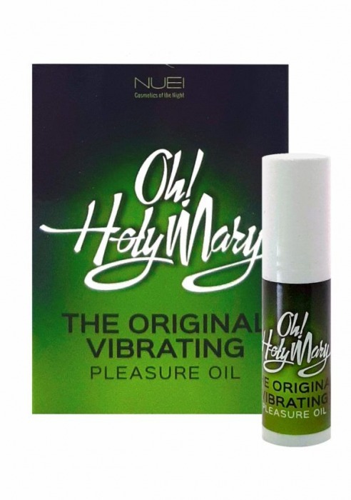 Масло унисекс с эффектом вибрации Oh! Holy Mary - 6 мл. - Nuei cosmetics - купить с доставкой в Абакане