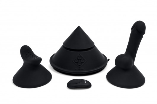 Конусный вибромассажер Cowgirl Cone с 2 насадками - CowGirl - купить с доставкой в Абакане