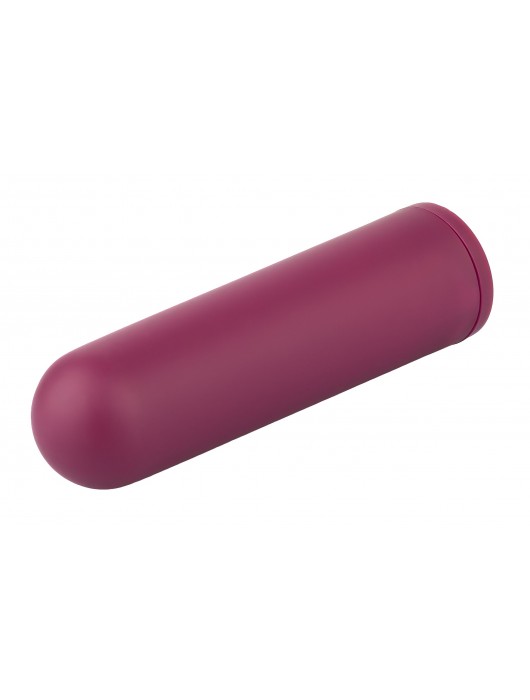 Сливовая вибропуля Java - 7,8 см. - Lola Games