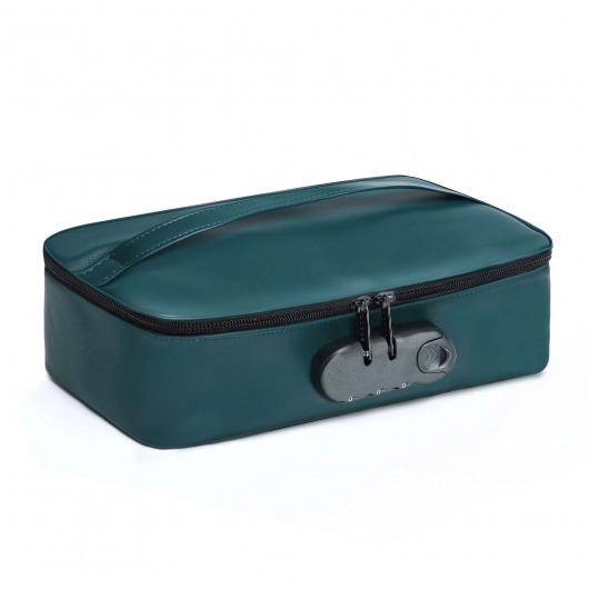 Зеленая сумочка для хранения игрушек Discreet Box - Dorcel - купить с доставкой в Абакане