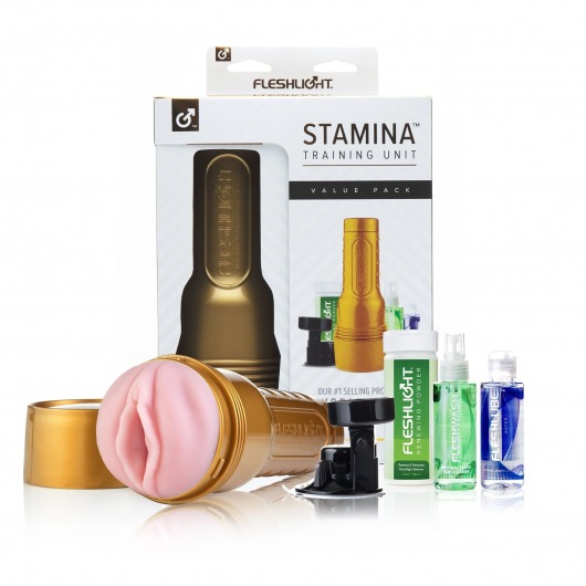 Набор для мастурбации Fleshlight Stamina Training Unit - Fleshlight - в Абакане купить с доставкой