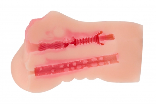 Мастурбатор Honey Bunny - вагина и анус - Lola Games - в Абакане купить с доставкой