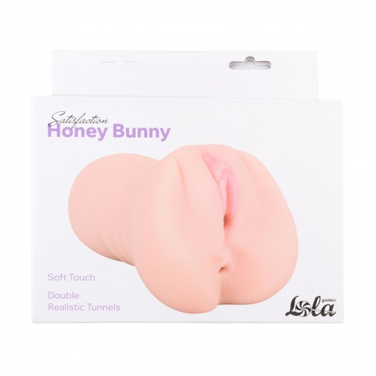 Мастурбатор Honey Bunny - вагина и анус - Lola Games - в Абакане купить с доставкой