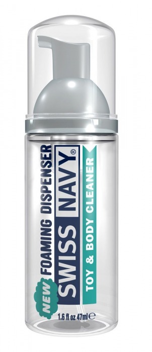 Очищающая пенка для игрушек и тела Toy   Body Cleaner Foamer - 47 мл. - Swiss navy - купить с доставкой в Абакане