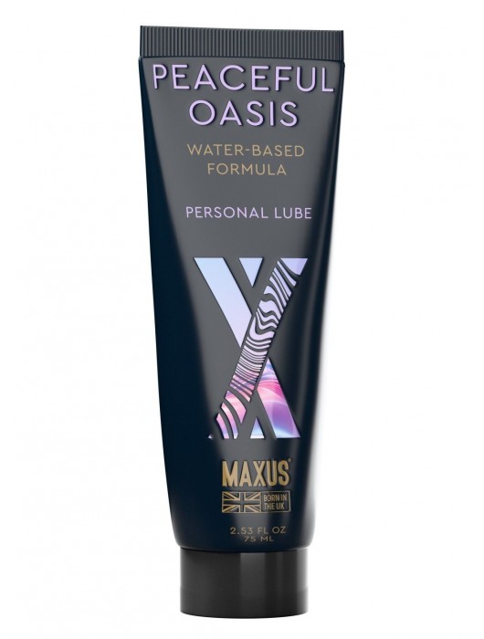 Интимный гель на водной основе MAXUS Peaceful Oasis - 75 мл. - Maxus - купить с доставкой в Абакане