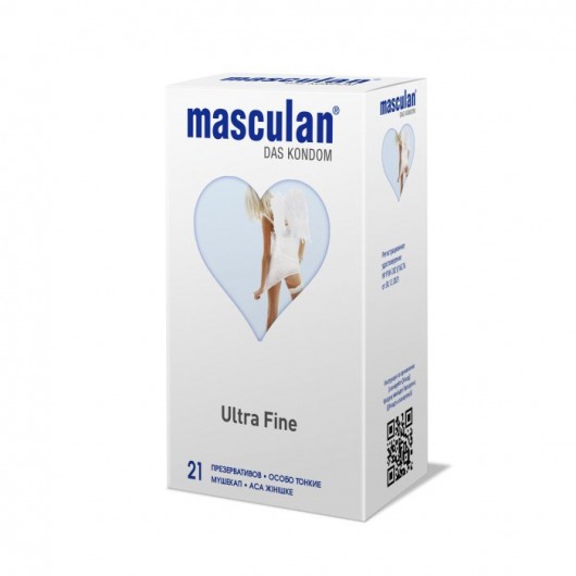 Особо тонкие презервативы Masculan Ultra Fine - 21 шт. - Masculan - купить с доставкой в Абакане