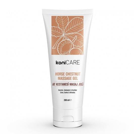 Расслабляющий массажный гель Konicare Horse Chestnut Massage Gel - 200 мл. - KoniCARE - купить с доставкой в Абакане