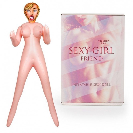 Надувная секс-кукла Камилла - Bior toys - в Абакане купить с доставкой