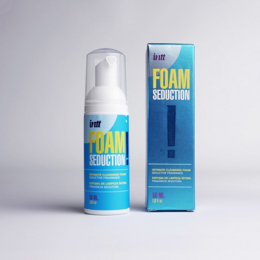 Очищающая пенка для тела Foam Seduction - 50 мл. - INTT - купить с доставкой в Абакане