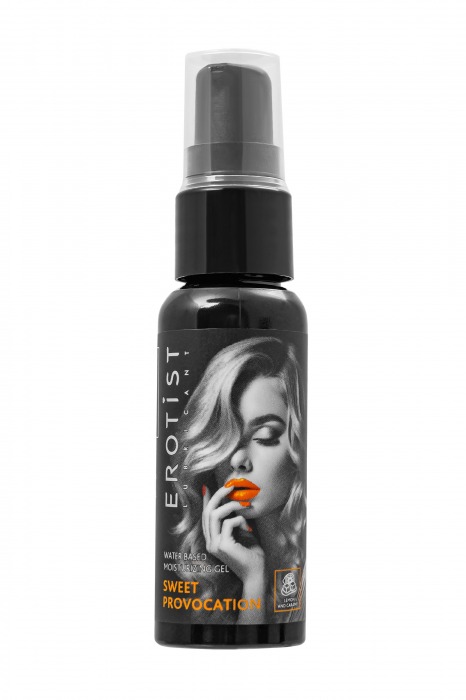 Съедобный гель Erotist Sweet Provocation Lemon And Caramel - 30 мл. - Erotist Lubricants - купить с доставкой в Абакане