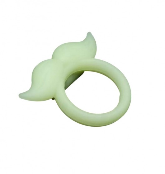 Люминесцентное эрекционное виброкольцо Hipster - Clara Morgane - в Абакане купить с доставкой