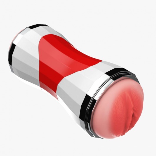 Двусторонний мастурбатор в колбе Power Grip Cup - вагина и ротик - Boys of Toys - в Абакане купить с доставкой