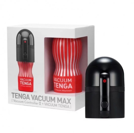 Набор Tenga Vacuum Max: мастурбатор и устройство для создания вакуума - Tenga - в Абакане купить с доставкой
