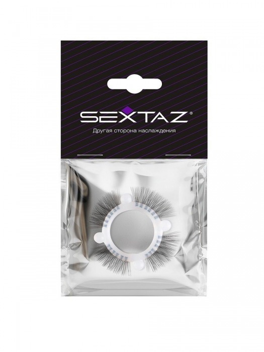 Эластичное кольцо с «ресничками» и 4 шариками - Sextaz - в Абакане купить с доставкой