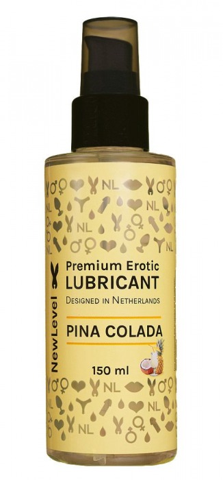 Ароматизированный лубрикант на водной основе NewLevel Pina Colada - 150 мл. - NewLevel - купить с доставкой в Абакане