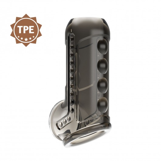 Дымчатая насадка на пенис Farrel - Baile - в Абакане купить с доставкой