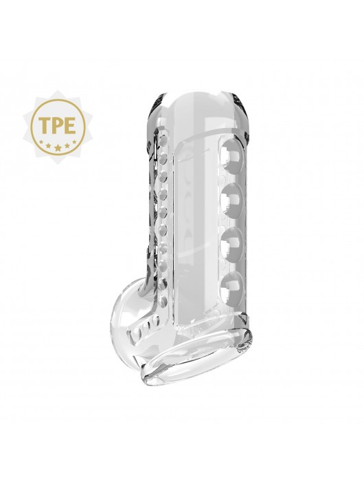 Прозрачная насадка на пенис Farrel - Baile - в Абакане купить с доставкой