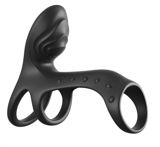 Черная насадка на пенис Ultimate Couples Cage Pro - Pipedream - в Абакане купить с доставкой